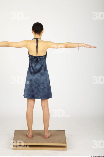 Whole Body Woman Animation references T poses Casual Formal Dress Slim Studio photo references