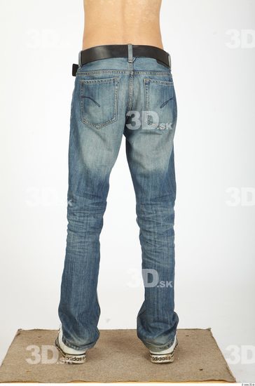 Leg Whole Body Man Animation references Casual Jeans Slim Studio photo references