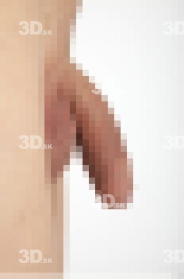 Penis Whole Body Man Animation references Nude Casual Slim Studio photo references