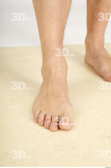 Foot Whole Body Man Animation references Nude Casual Overweight Studio photo references