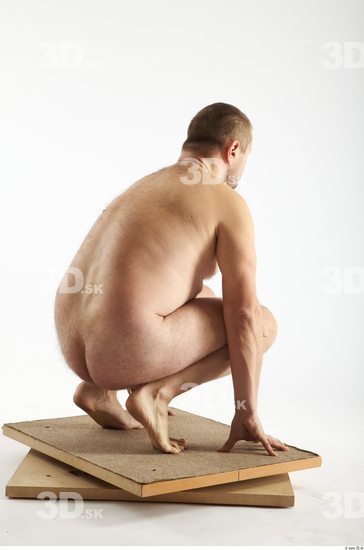 Whole Body Man Other White Nude Overweight