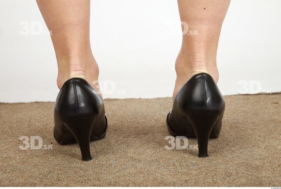 Foot Whole Body Woman Formal Shoes Slim Studio photo references