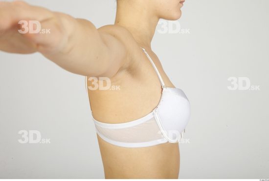 Chest Whole Body Woman Underwear Bra Slim Studio photo references