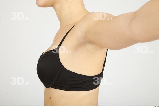 Chest Whole Body Woman Underwear Bra Slim Studio photo references