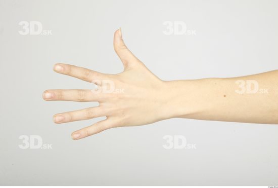 Hand Whole Body Woman Slim Studio photo references