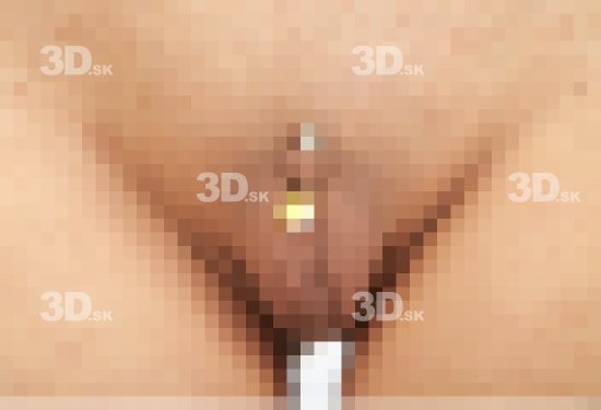 Female genitals Whole Body Woman Piercing Nude Slim Studio photo references