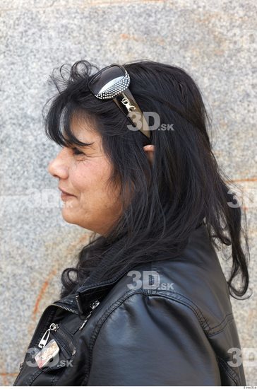 Head Woman Jewel Overweight Street photo references