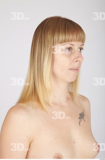 Whole Body Hair Woman Animation references Tattoo Casual Average Studio photo references