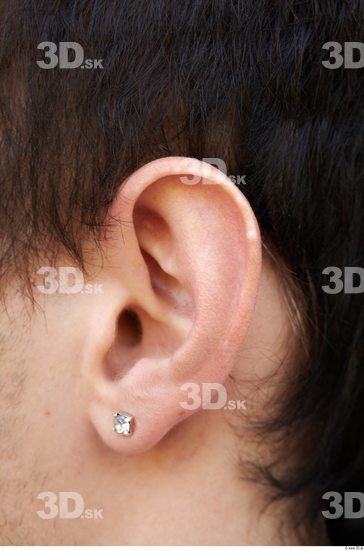 Ear Man White Jewel Slim