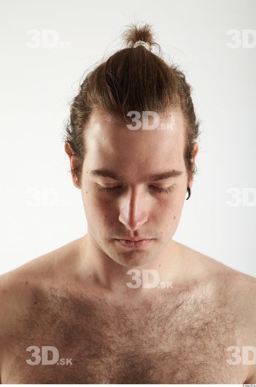 Head Phonemes Man White Average Male Studio Poses
