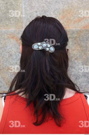 Hair Woman White Jewel Average