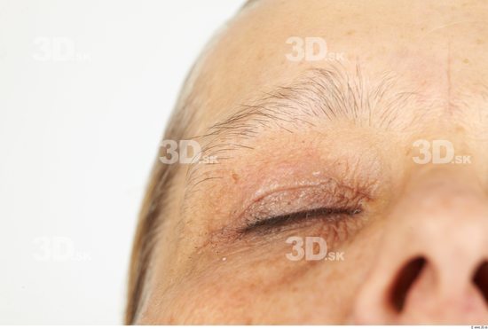 Eye Whole Body Woman Casual Overweight Wrinkles Studio photo references