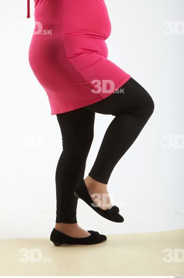 Leg Woman Animation references White Casual Overweight Leggings