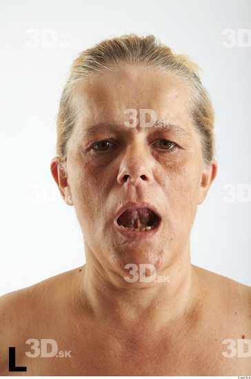 Face Phonemes Woman White Overweight Wrinkles