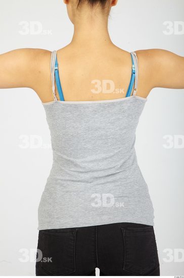 Upper Body Whole Body Woman Animation references Sports Singlet Slim Studio photo references