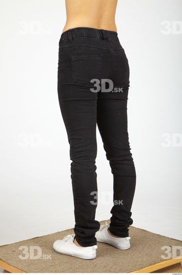 Leg Whole Body Woman Animation references Casual Jeans Slim Studio photo references