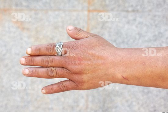 Hand Woman White Jewel Chubby