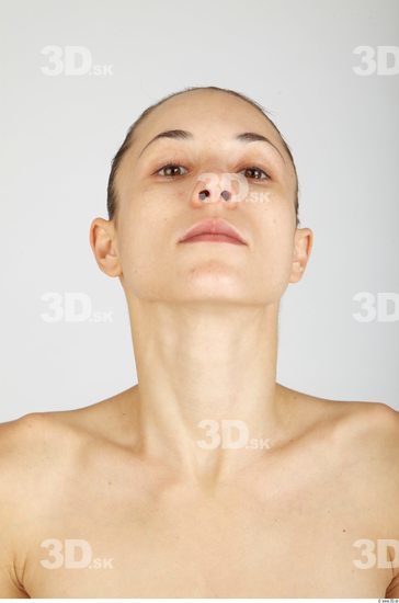 Whole Body Head Woman Animation references Casual Underweight Studio photo references