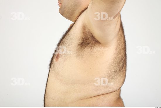 Chest Whole Body Man Hairy Nude Casual Overweight Studio photo references