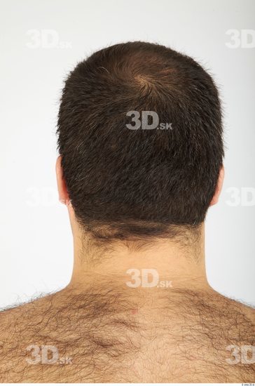 Whole Body Head Man Casual Overweight Studio photo references