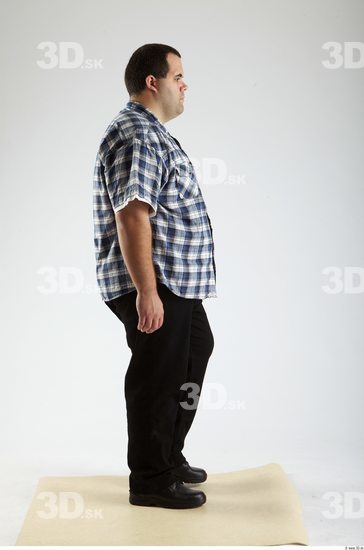 Whole Body Man Animation references White Casual Overweight