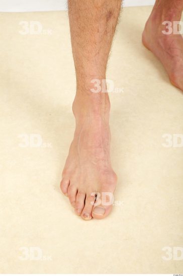 Foot Whole Body Man Nude Sports Athletic Studio photo references