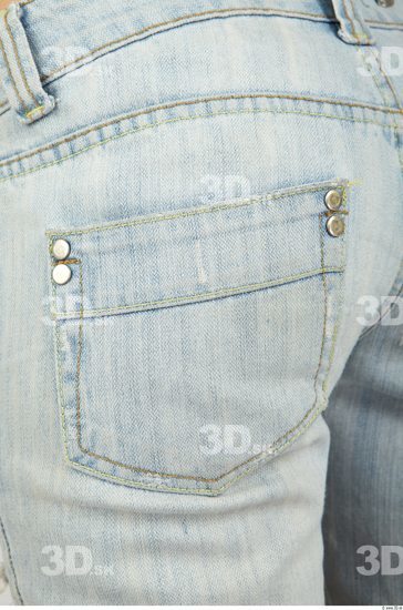 Whole Body Bottom Woman Casual Jeans Slim Studio photo references