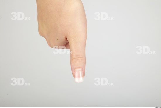 Fingers Whole Body Woman Casual Slim Studio photo references