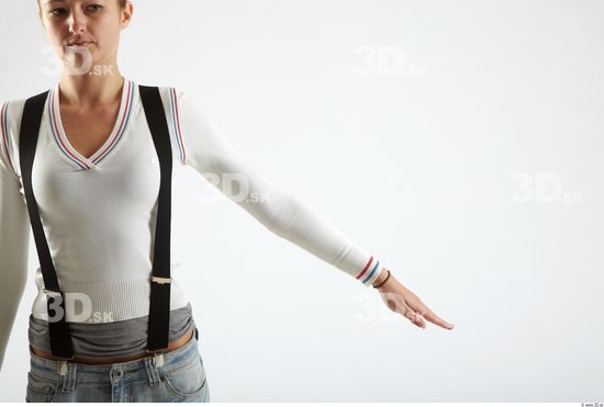 Arm Woman Animation references White Casual Pullower Slim