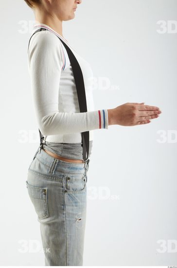 Arm Woman Animation references White Casual Pullower Slim