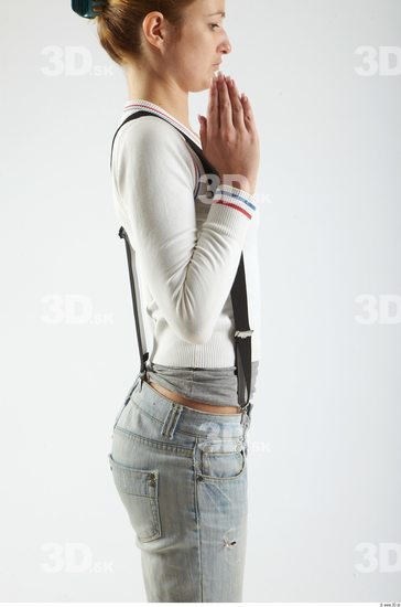 Arm Woman Animation references White Casual Pullower Slim