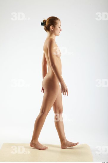 Whole Body Woman Animation references White Nude Slim