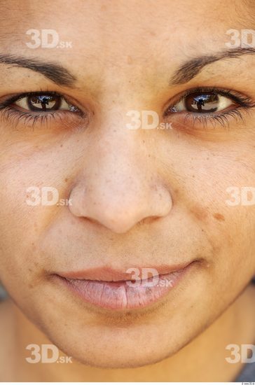 Face Head Woman White Jewel Chubby Street photo references