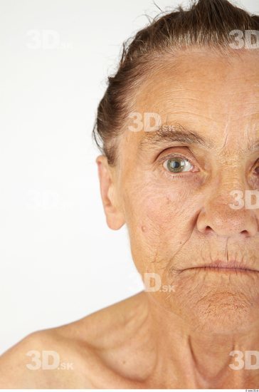 Face Whole Body Woman Slim Wrinkles Studio photo references