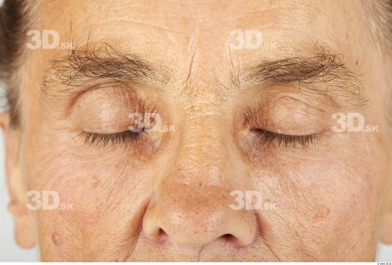 Eye Whole Body Woman Slim Wrinkles Studio photo references