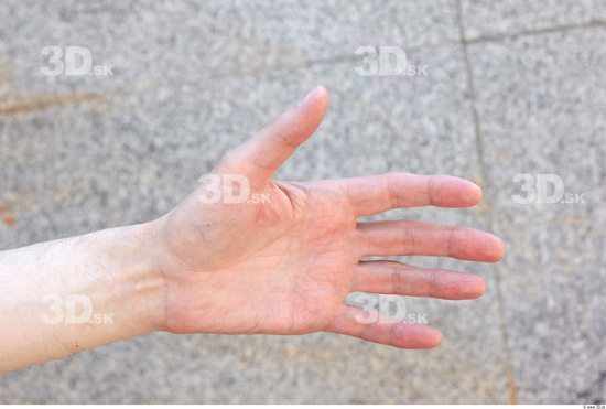 Hand Man White Average