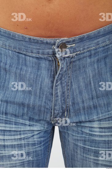 Hips Whole Body Man Casual Jeans Chubby Studio photo references