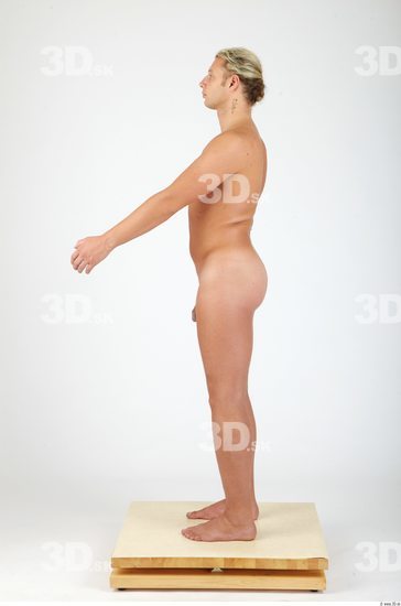 Whole Body Man Nude Casual Chubby Studio photo references