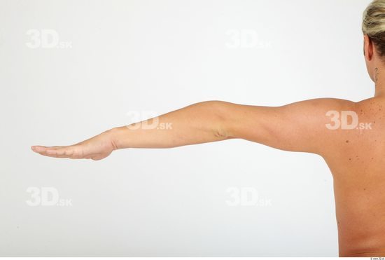 Arm Whole Body Man Nude Casual Chubby Studio photo references