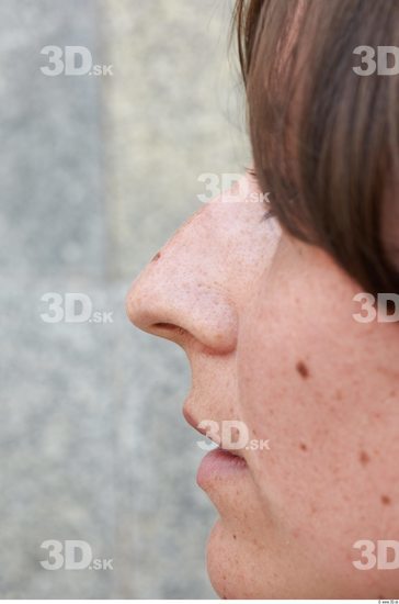 Nose Head Man Woman Slim Average Street photo references