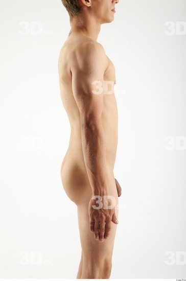 Whole Body Man Other White Casual Slim Studio photo references