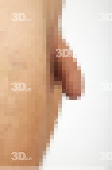 Penis Whole Body Man Nude Casual Athletic Studio photo references