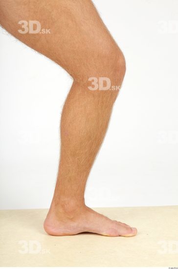 Calf Whole Body Man Nude Casual Athletic Studio photo references