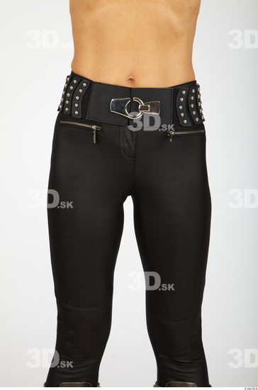 Thigh Whole Body Woman Casual Trousers Average Studio photo references