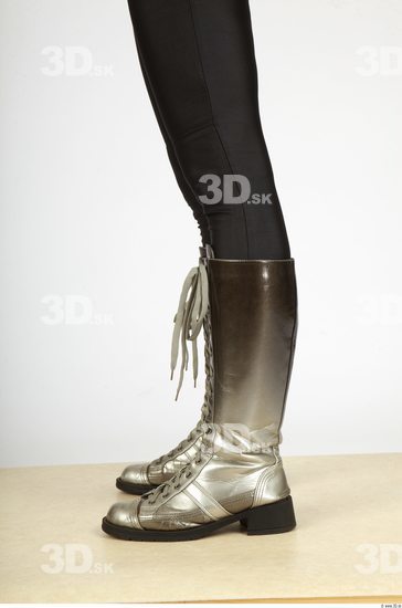 Calf Whole Body Woman Casual Boot Average Studio photo references