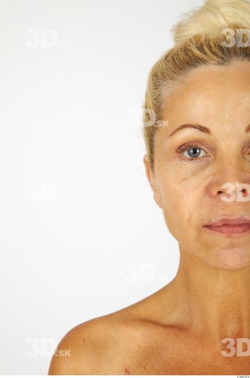 Face Whole Body Woman Casual Average Wrinkles Studio photo references