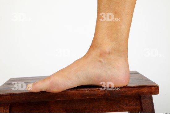 Foot Whole Body Woman Nude Casual Average Studio photo references