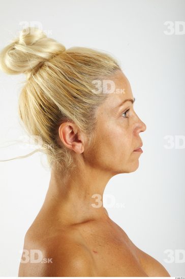 Head Woman Animation references White Athletic Wrinkles