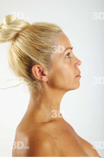 Head Woman Animation references White Athletic Wrinkles