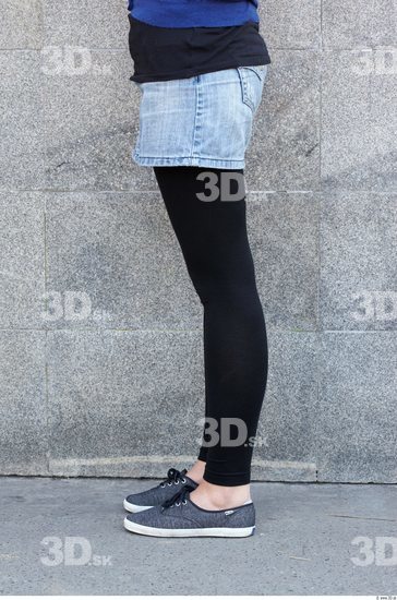 Leg Woman Casual Slim Leggings Street photo references